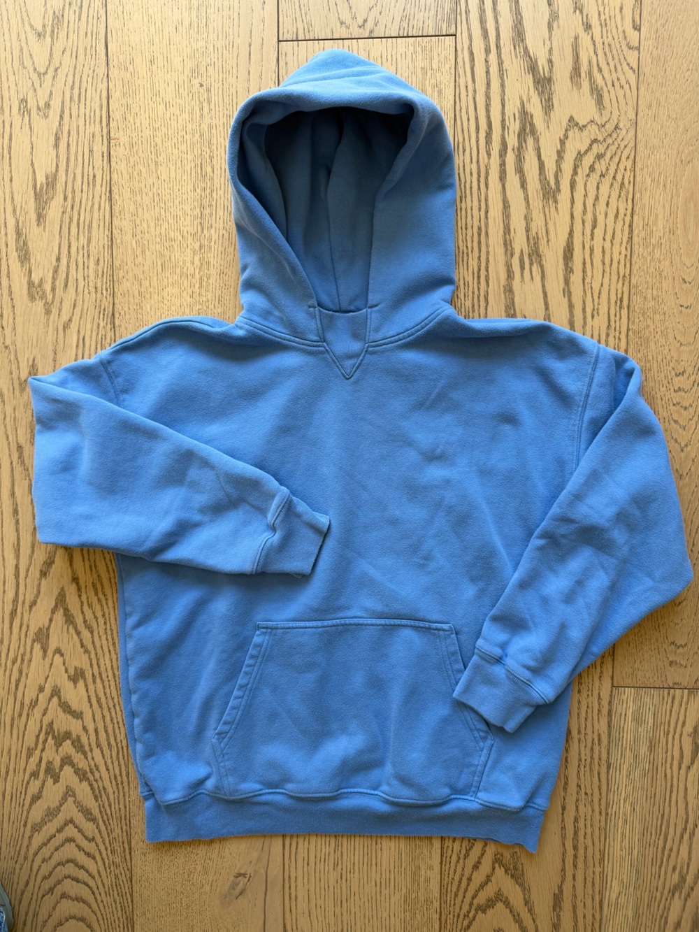 GAP Boys Kids Light Blue Soft Hoodie Pullover Sweatshirt Sz XXL (14/16)